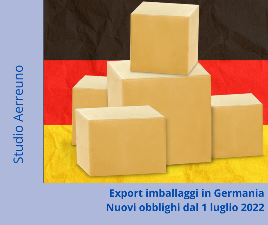 Export imballaggi in Germania: nuovi obblighi dal 1 luglio 2022
